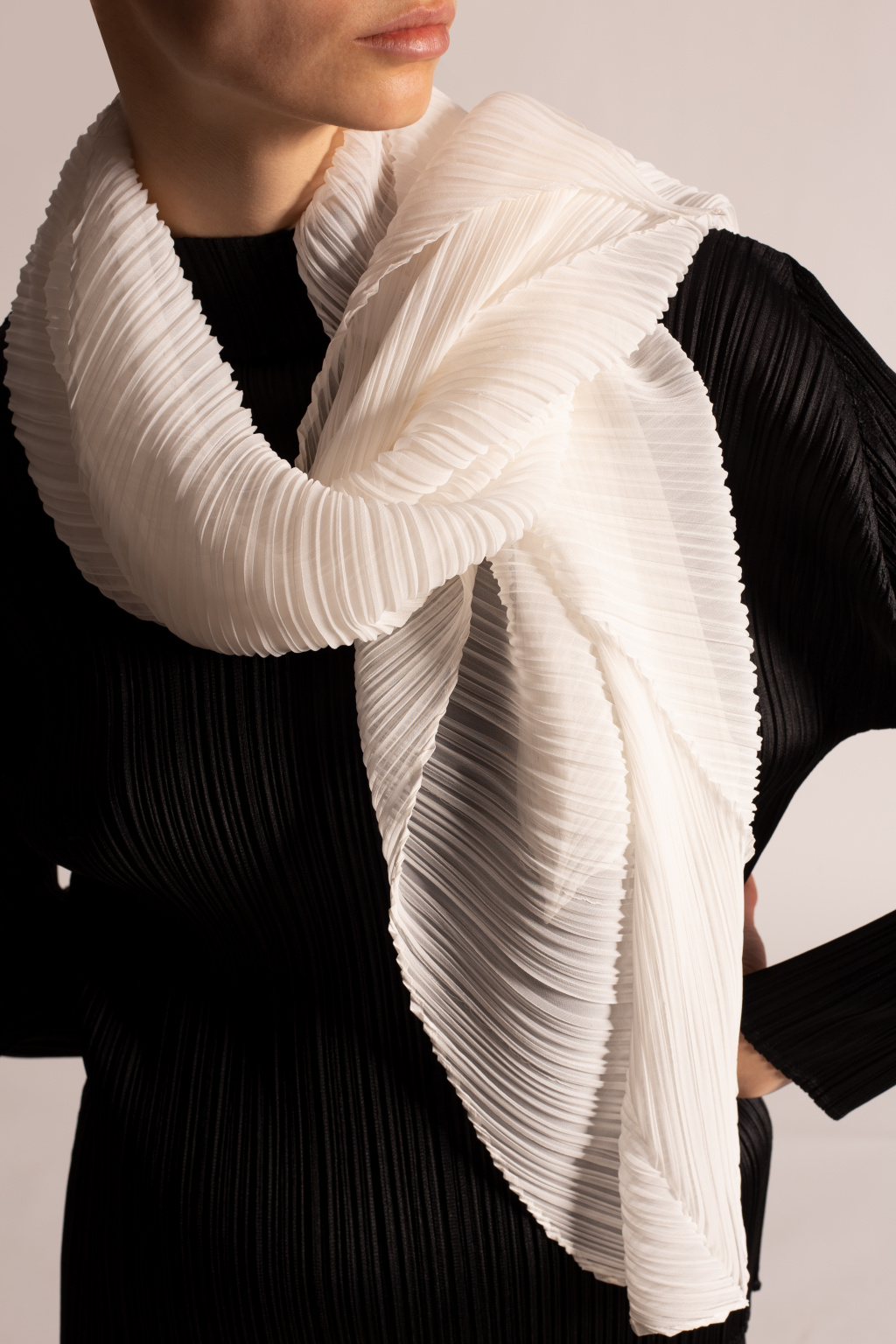 Issey Miyake Pleats Please Pleated scarf | Women's Accessories